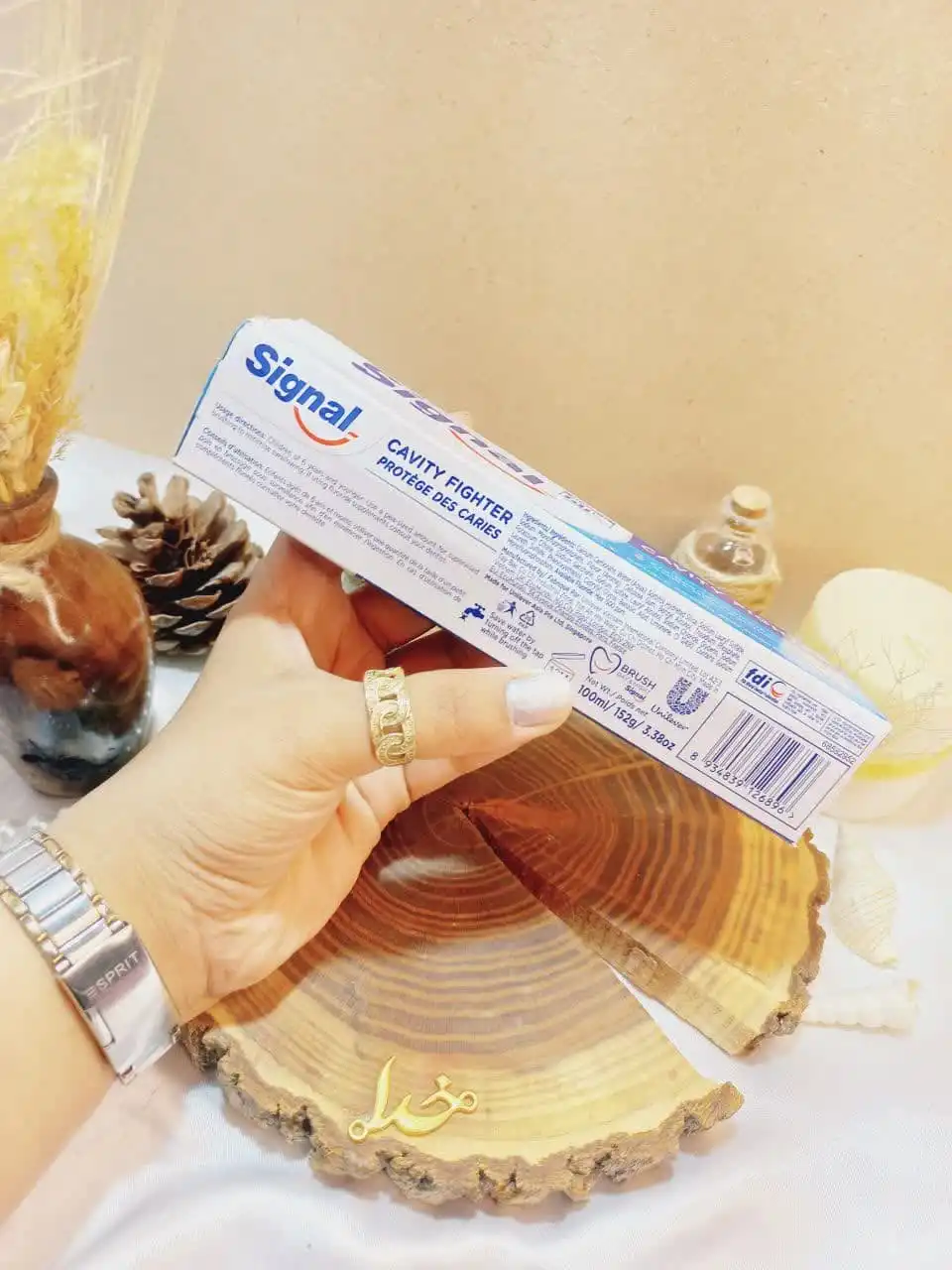خمیر دندان ضد پوسیدگی سیگنال مدل SIGNAL CAVITY FIGHTER (اصلی) کد68582952