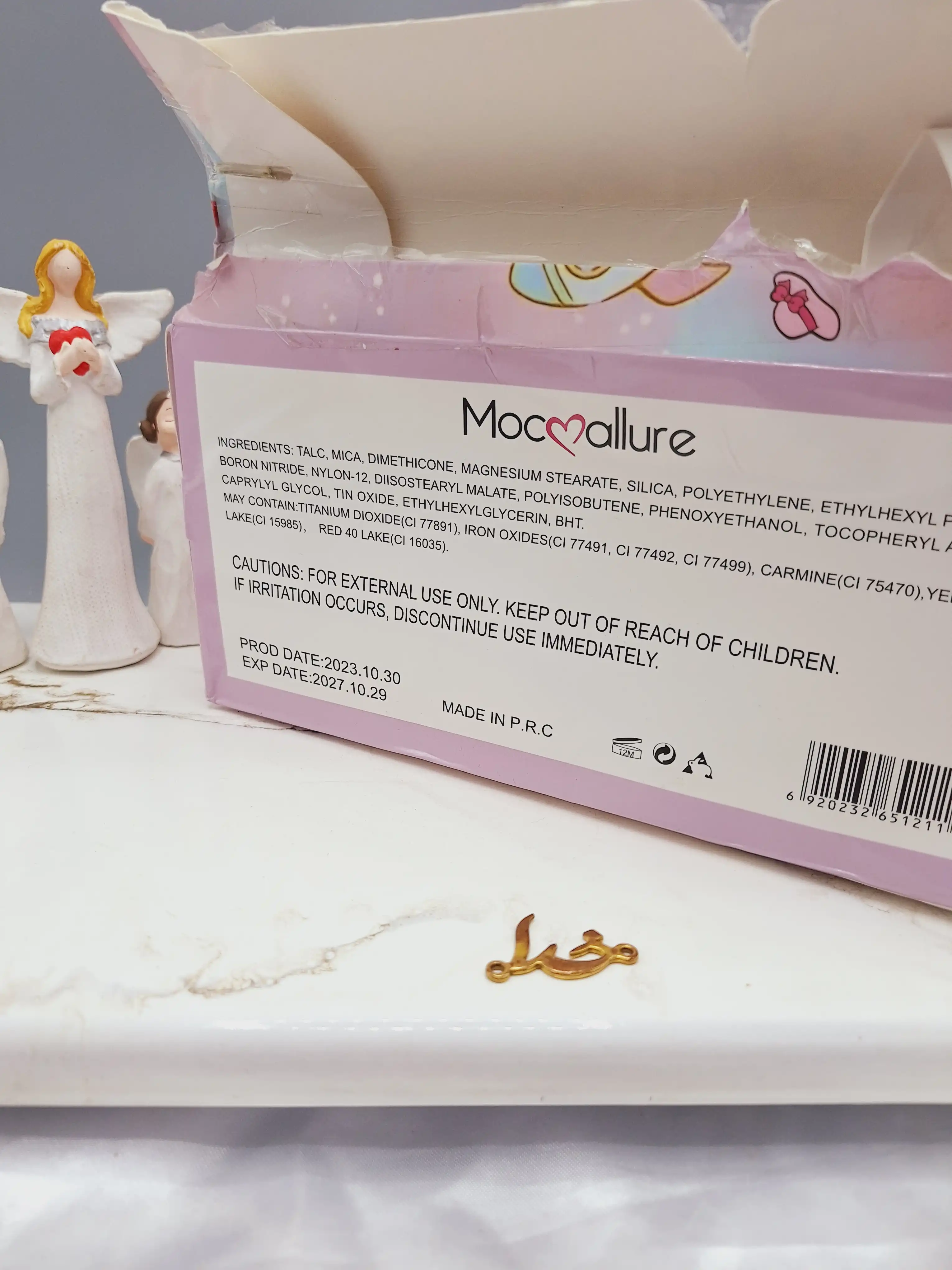 رژ گونه آرایش مایع کیتی موکالره Mocallure  کد moc437