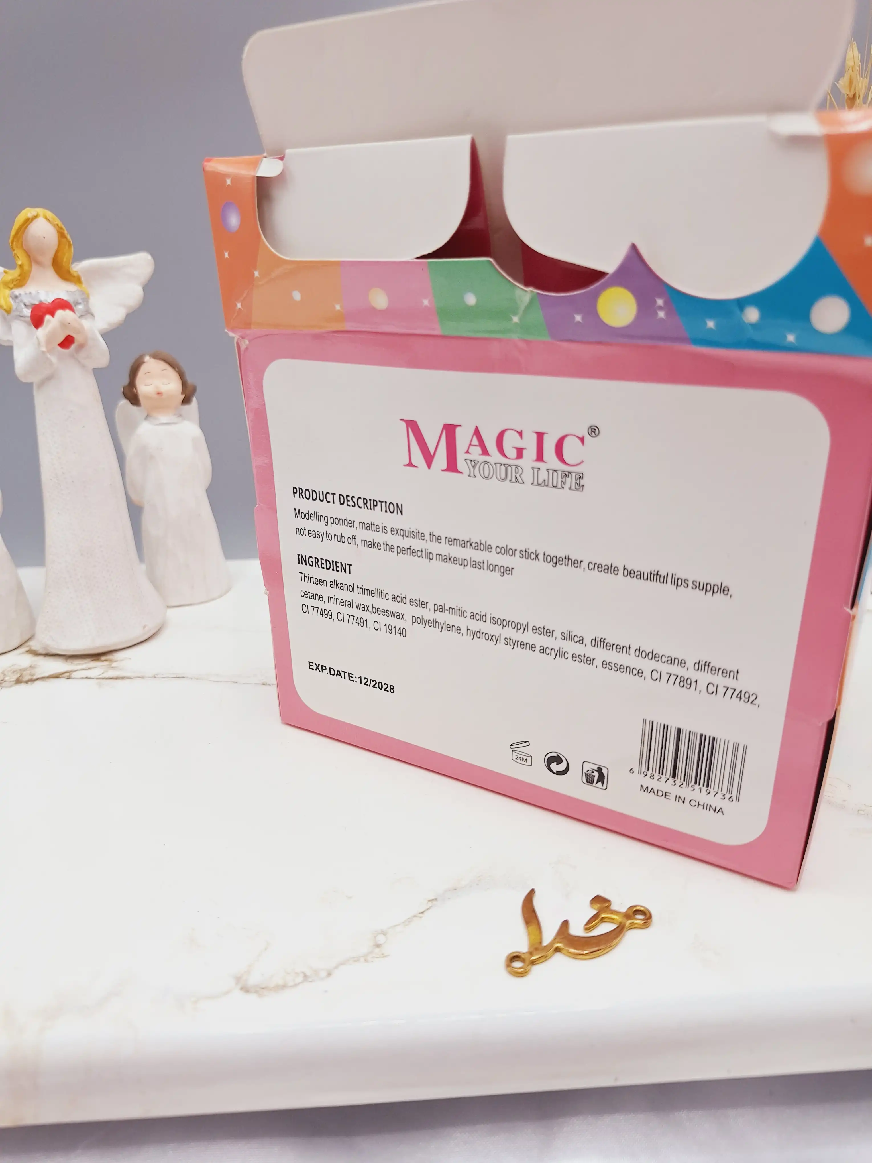 برق لب حرارتی طرح قلب برند مجیک MAGIC کد LC73
