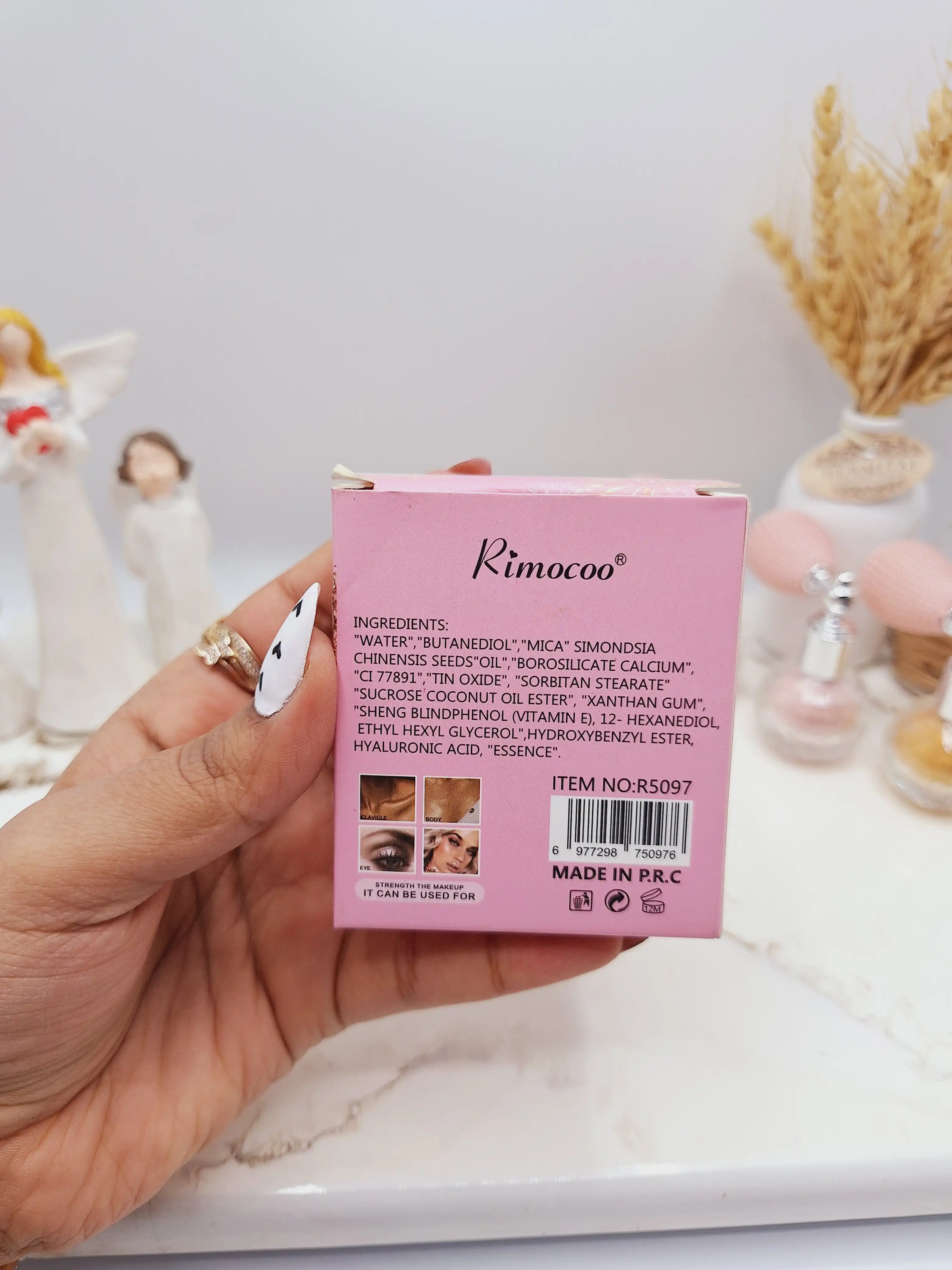 هایلایتر ادکلنی پمپی ریمیکو Rimocoo کد5097