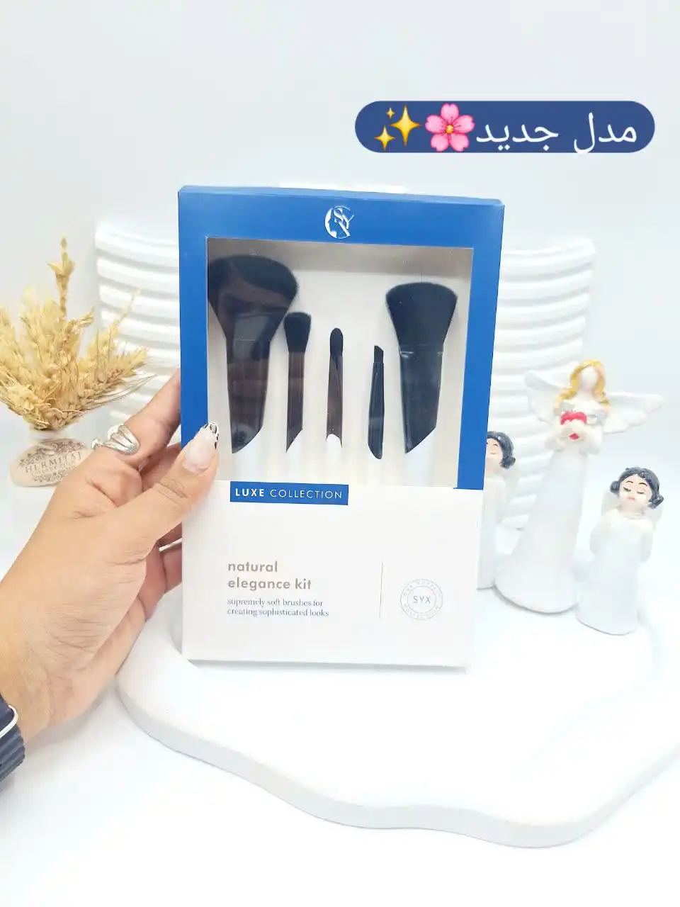 ست براش 6 تکه میکاپ کد LUXE COLLECTION کد LD002