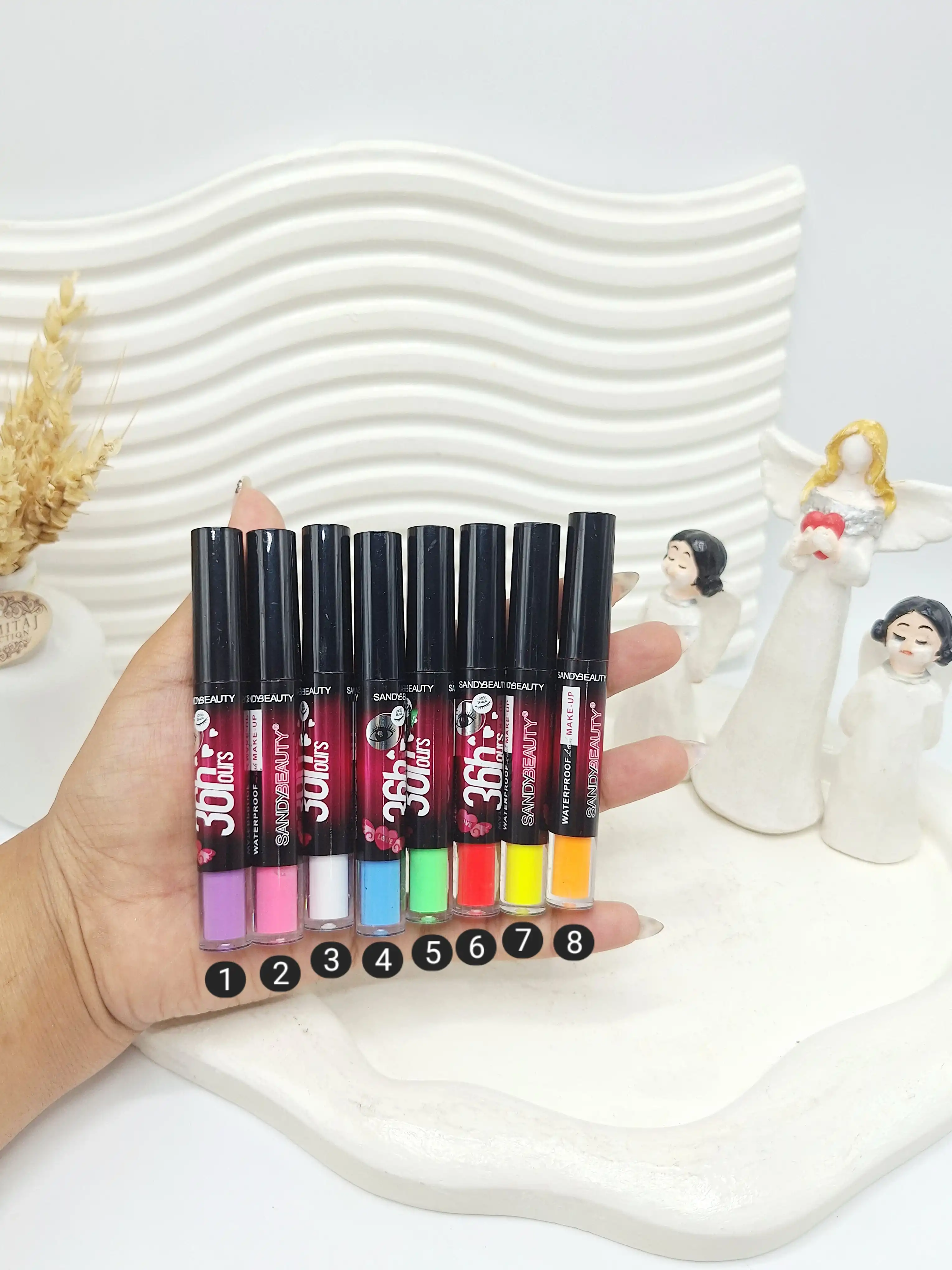 خط چشم مویی رنگی 36H برند SANDYBEAUTY کد NO.:SEM025