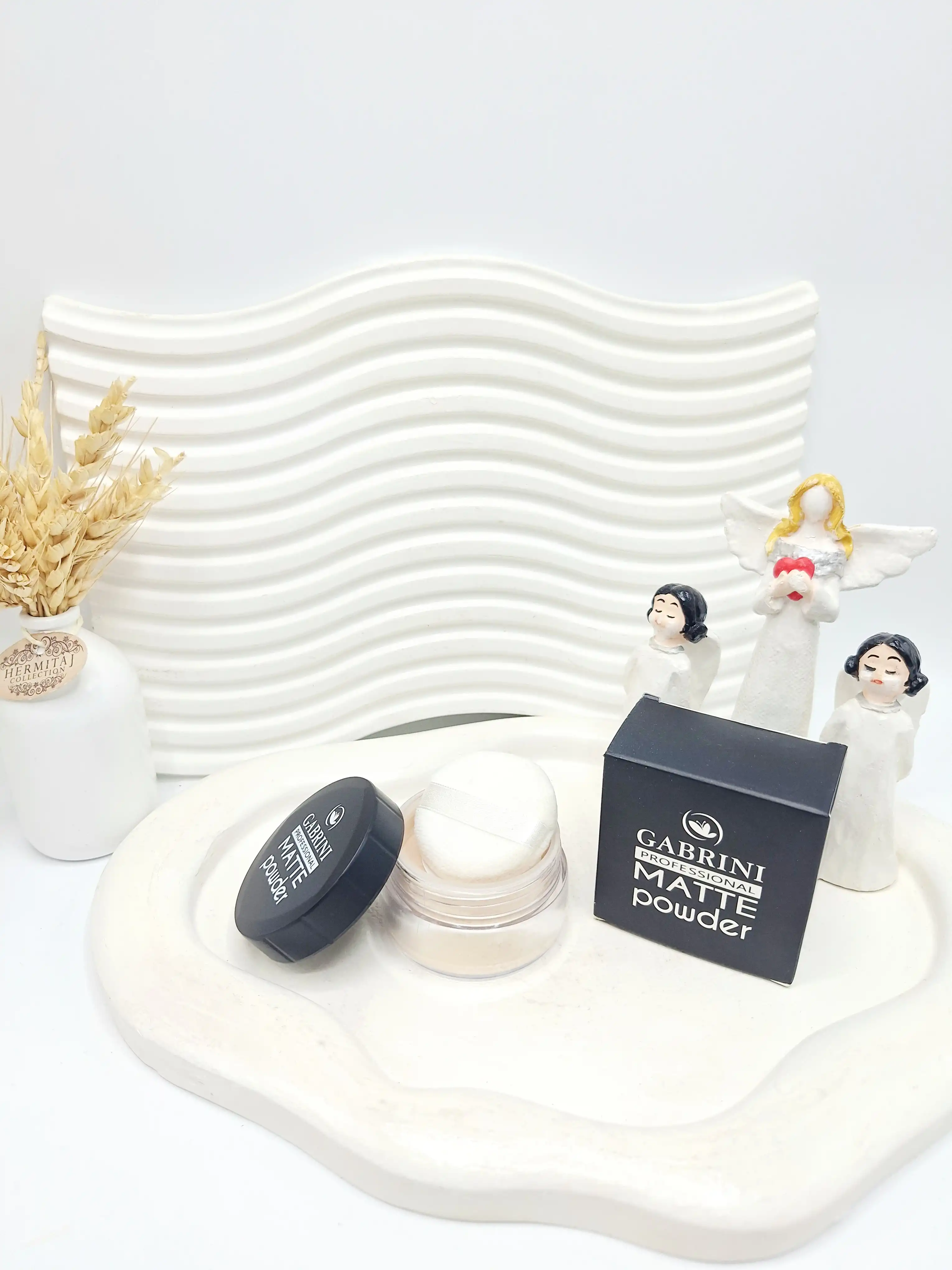 پودر فیکس گابرینی اورجینال حاوی  روغن های طبیعی جهت حفظ و ماندگاری کد 0050