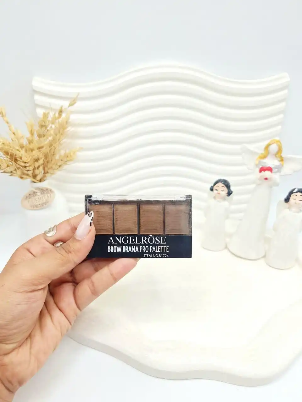 پالت ۴ تایی ابرو برند ANGELROSE کد ۱۷۲۴